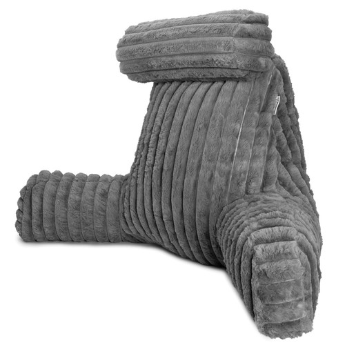 Aamira reading pillow faux fur - reading,