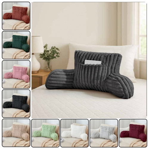 Cuddle cushion fleece reading - fleece,