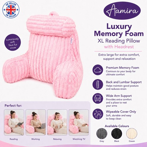 Aamira reading pillow - pillow, with